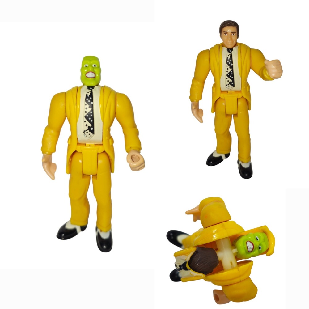 Hasbro The Mask Action Figure Unisex 5" Yellow Good Stanley Ipkiss 1994 Vintage
